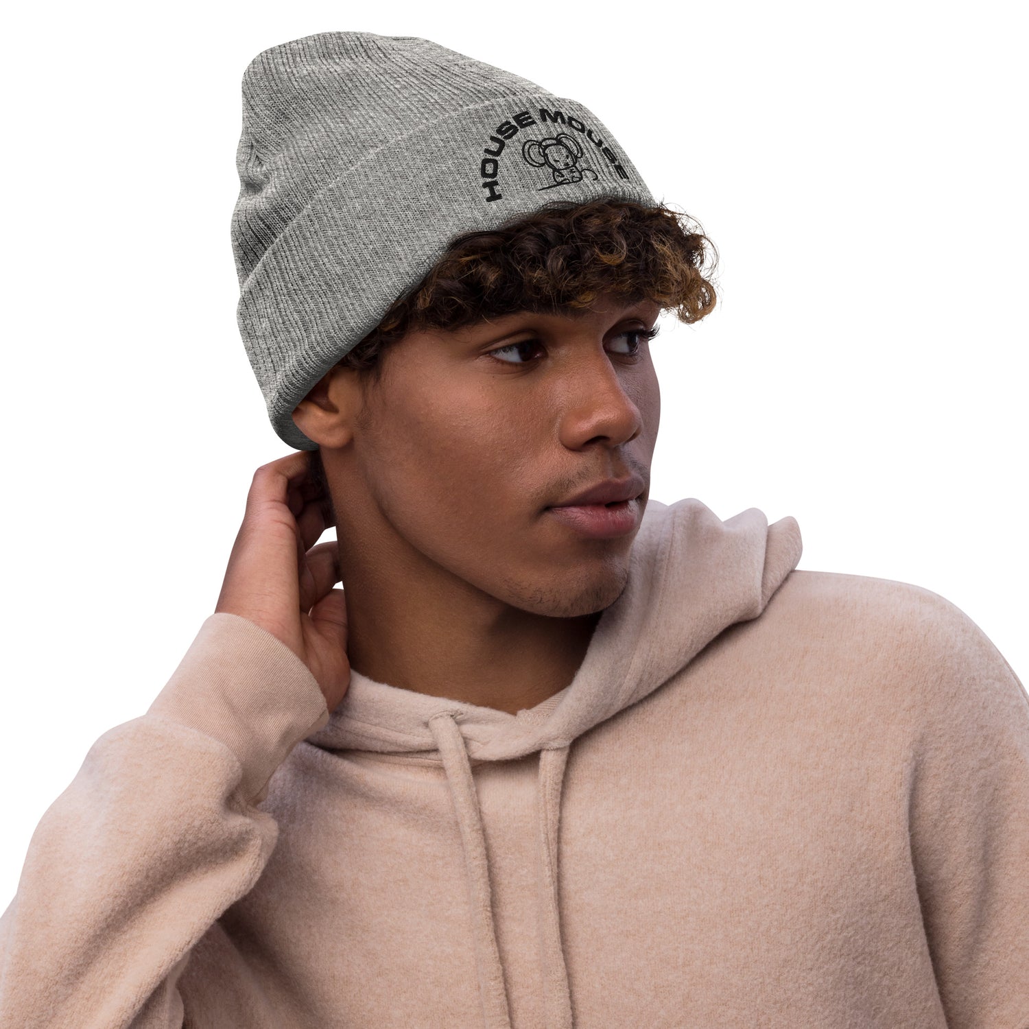House Mouse - Ribbed knit beanie