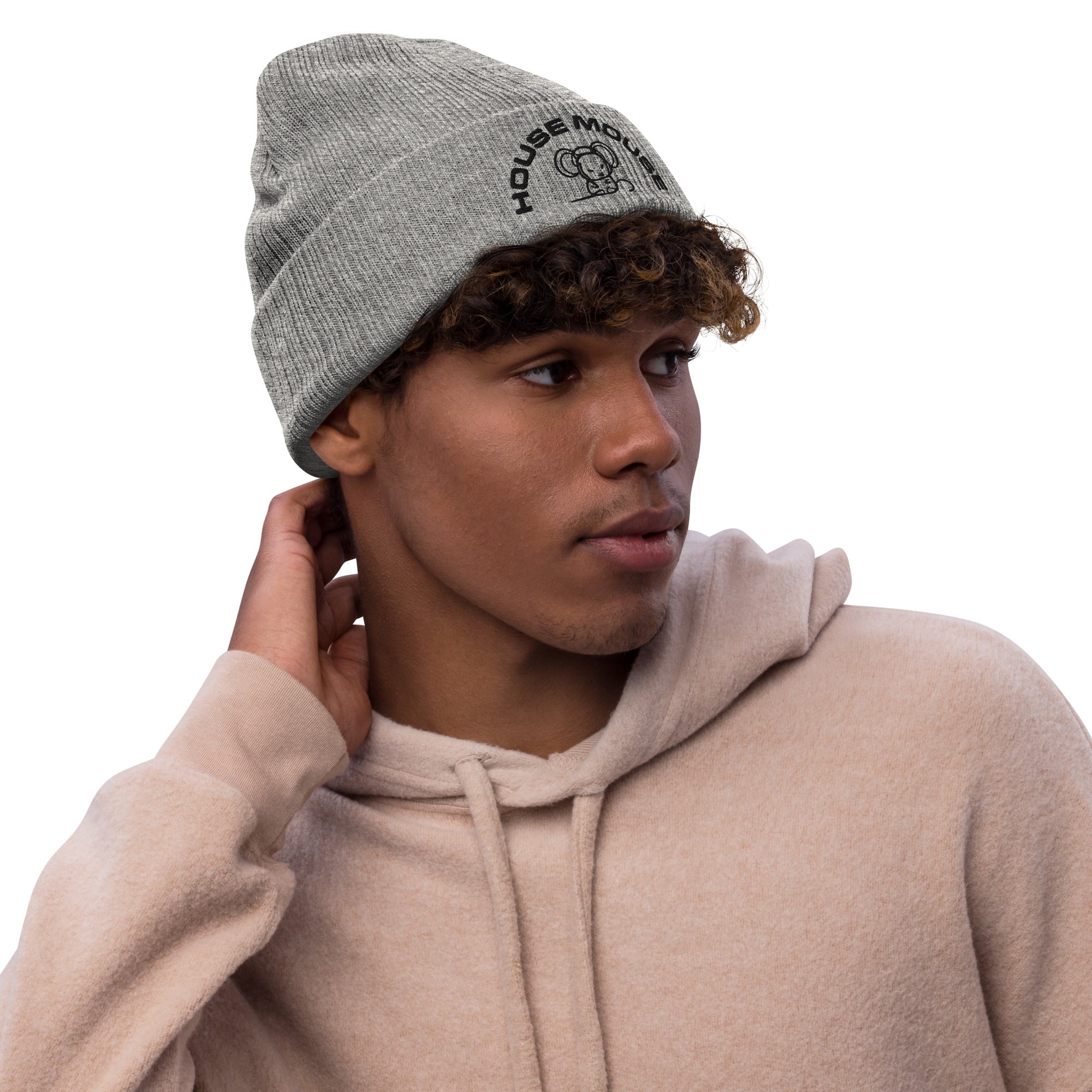 House Mouse - Ribbed knit beanie