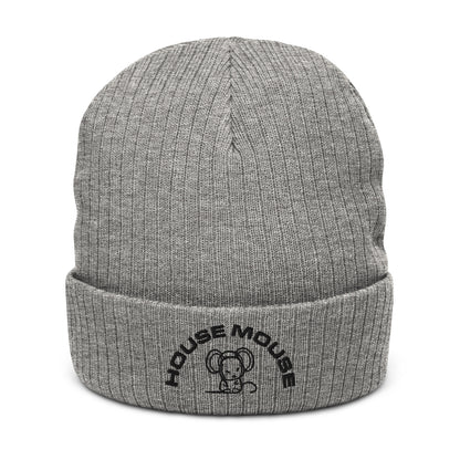 House Mouse - Ribbed knit beanie