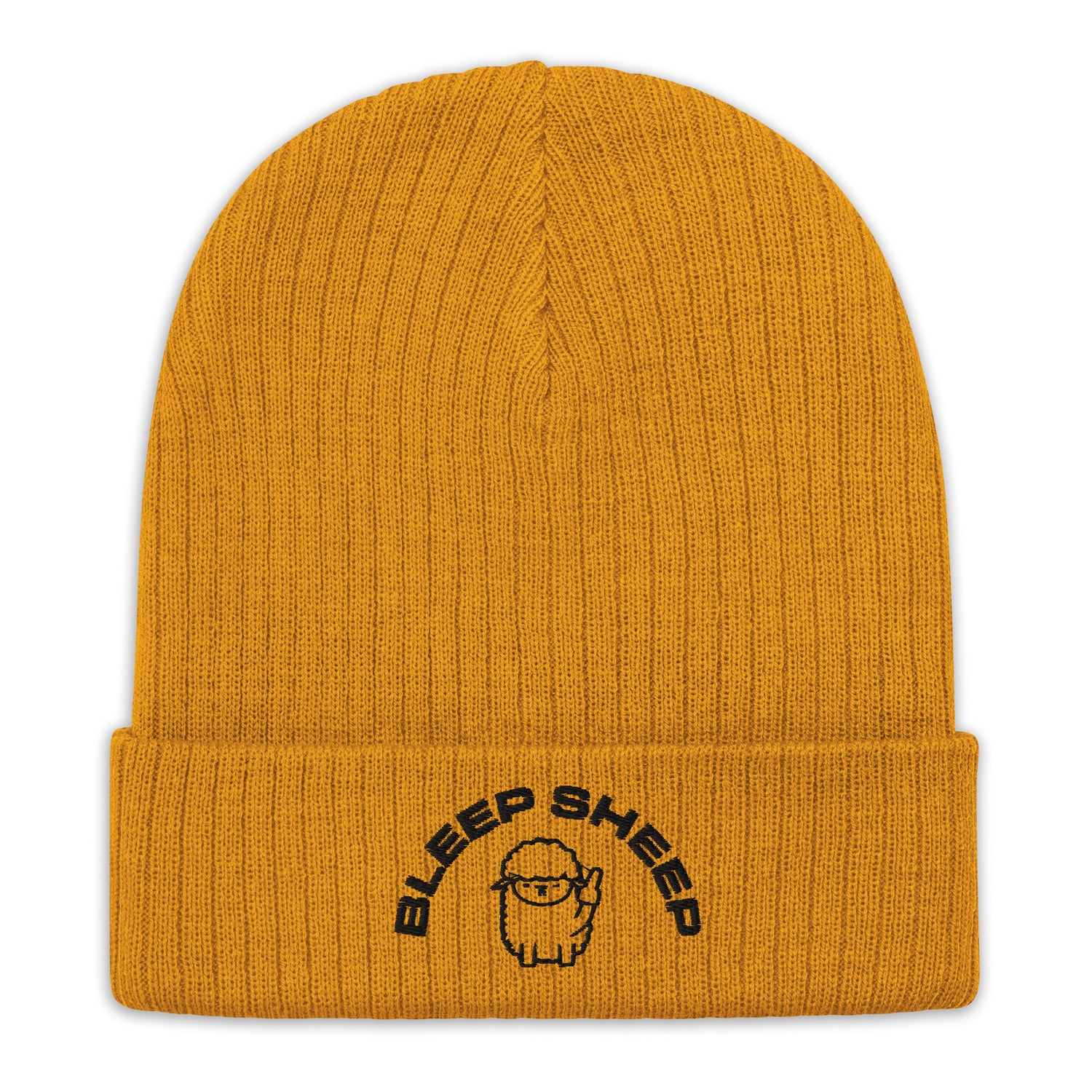 Bleep Sheep - Ribbed knit beanie