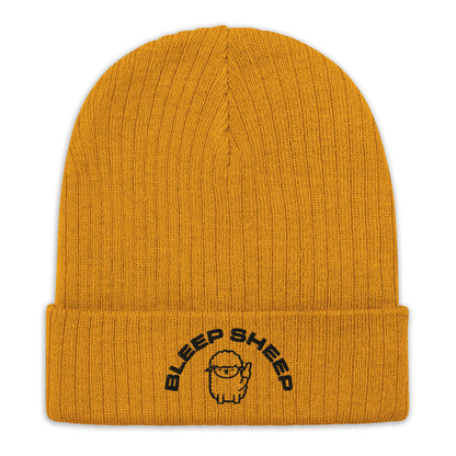 Bleep Sheep - Ribbed knit beanie