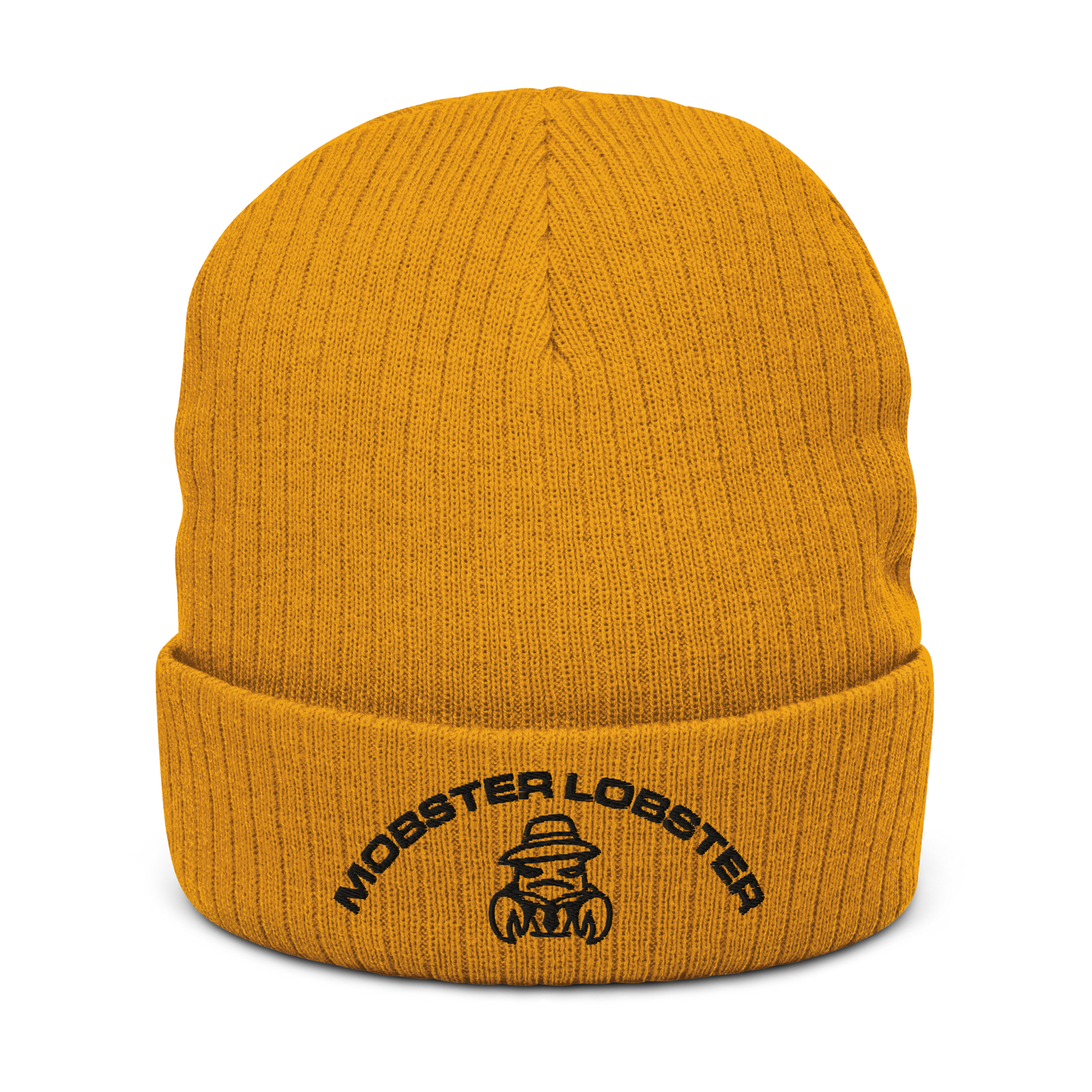 Mobster Lobster - Ribbed knit beanie