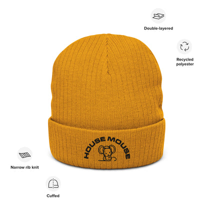 House Mouse - Ribbed knit beanie