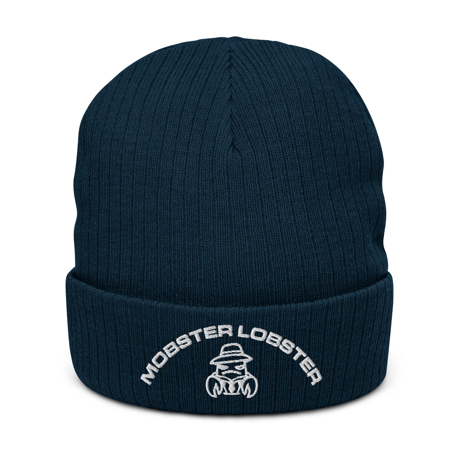 Mobster Lobster - Ribbed knit beanie