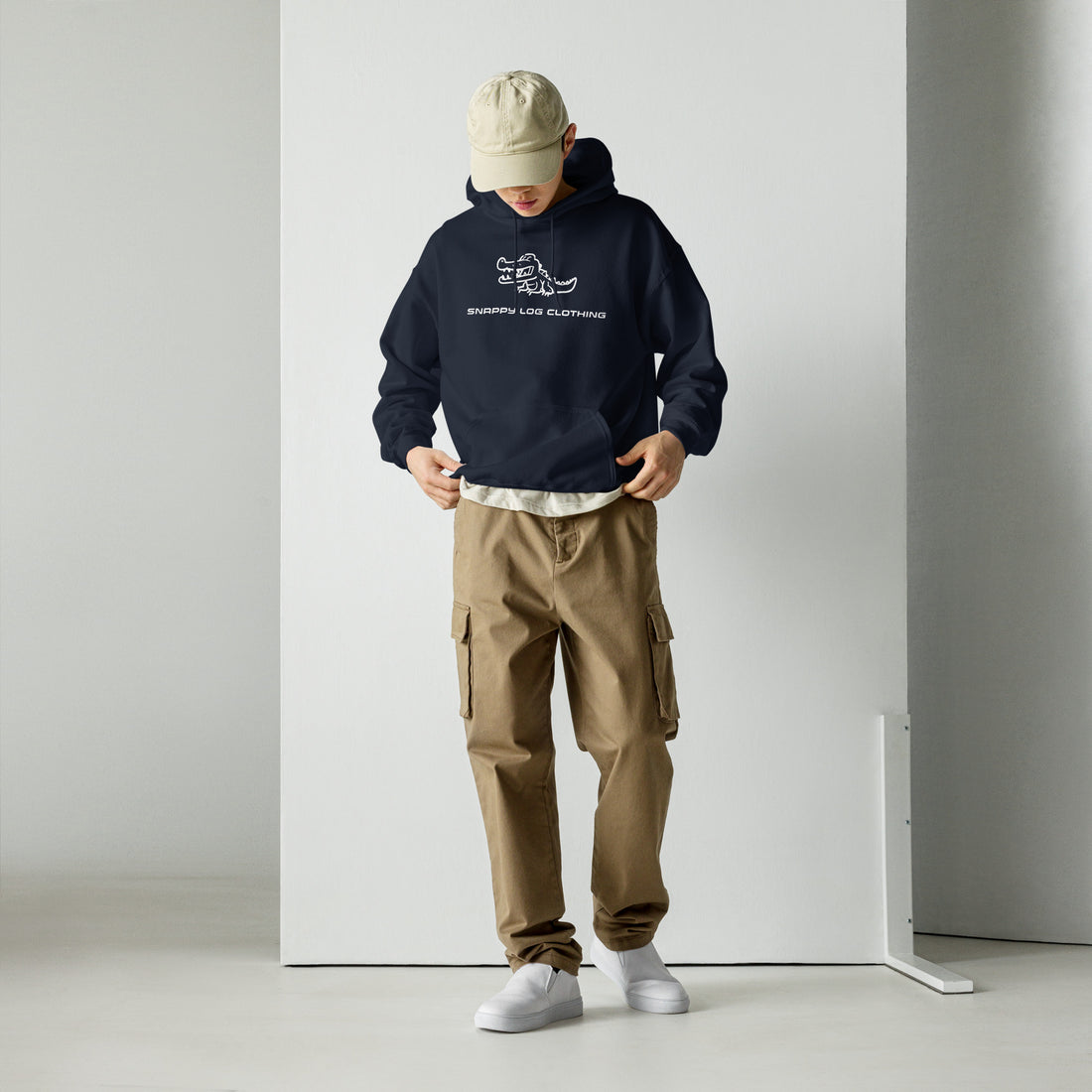Snappy - Unisex Hoodie (White Snappy)