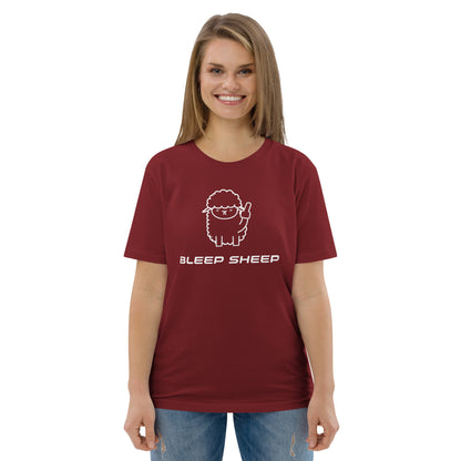 Bleep Sheep - Unisex organic cotton t-shirt