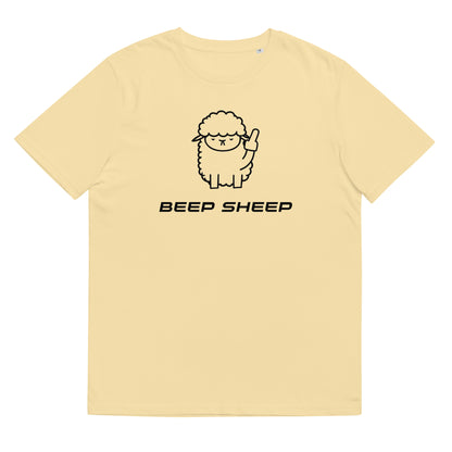 Bleep Sheep - Unisex organic cotton t-shirt