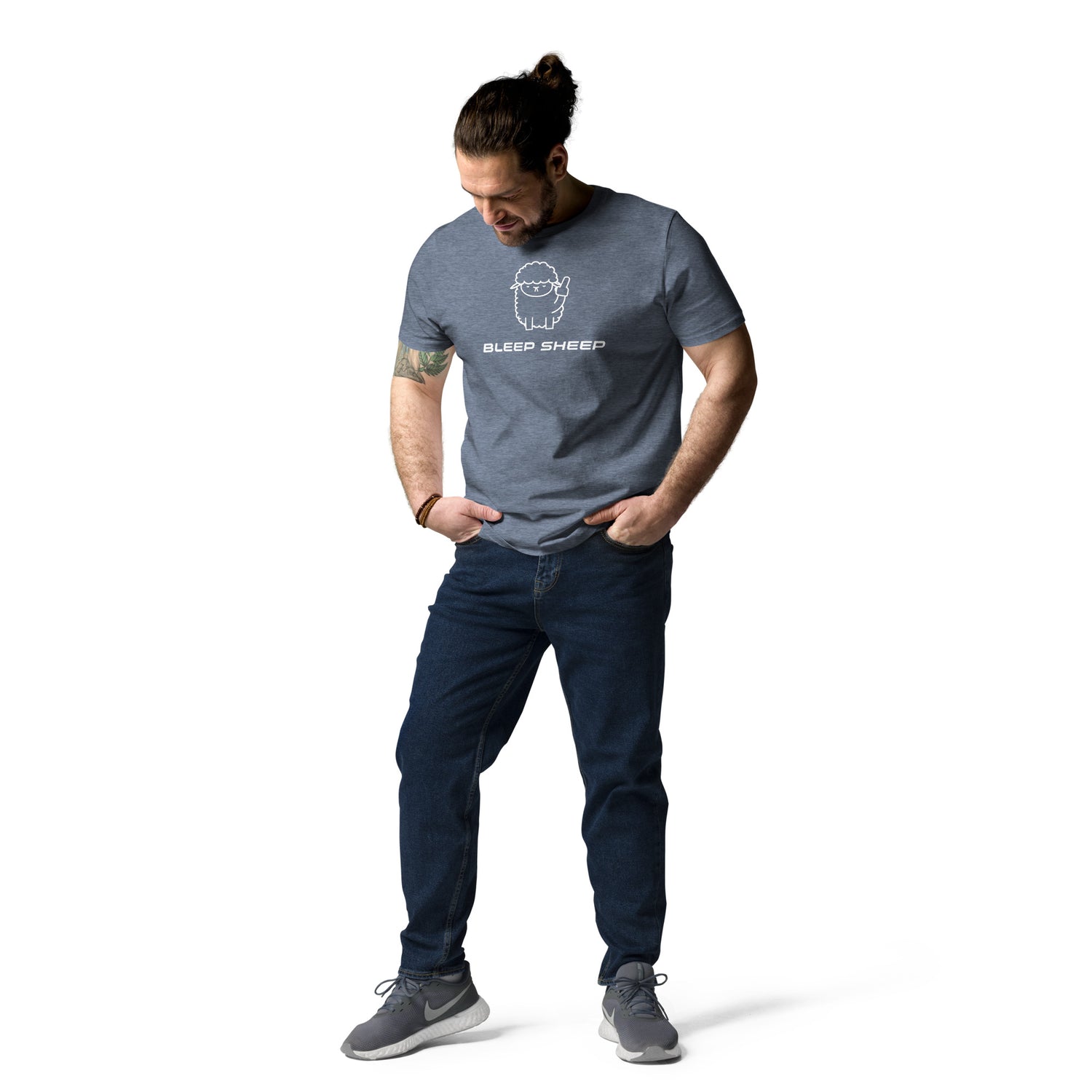 Bleep Sheep - Unisex organic cotton t-shirt