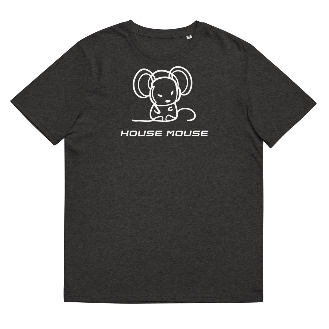 House Mouse - Unisex organic cotton t-shirt (White Mouse)