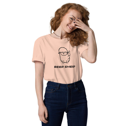 Bleep Sheep - Unisex organic cotton t-shirt