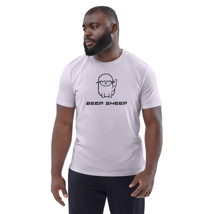 Bleep Sheep - Unisex organic cotton t-shirt