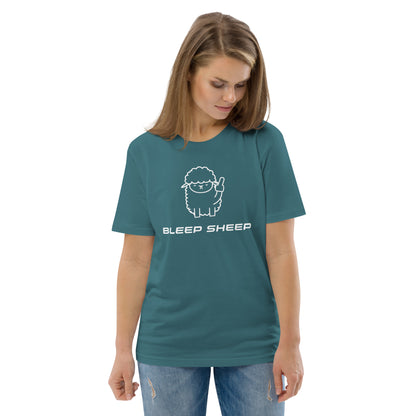 Bleep Sheep - Unisex organic cotton t-shirt