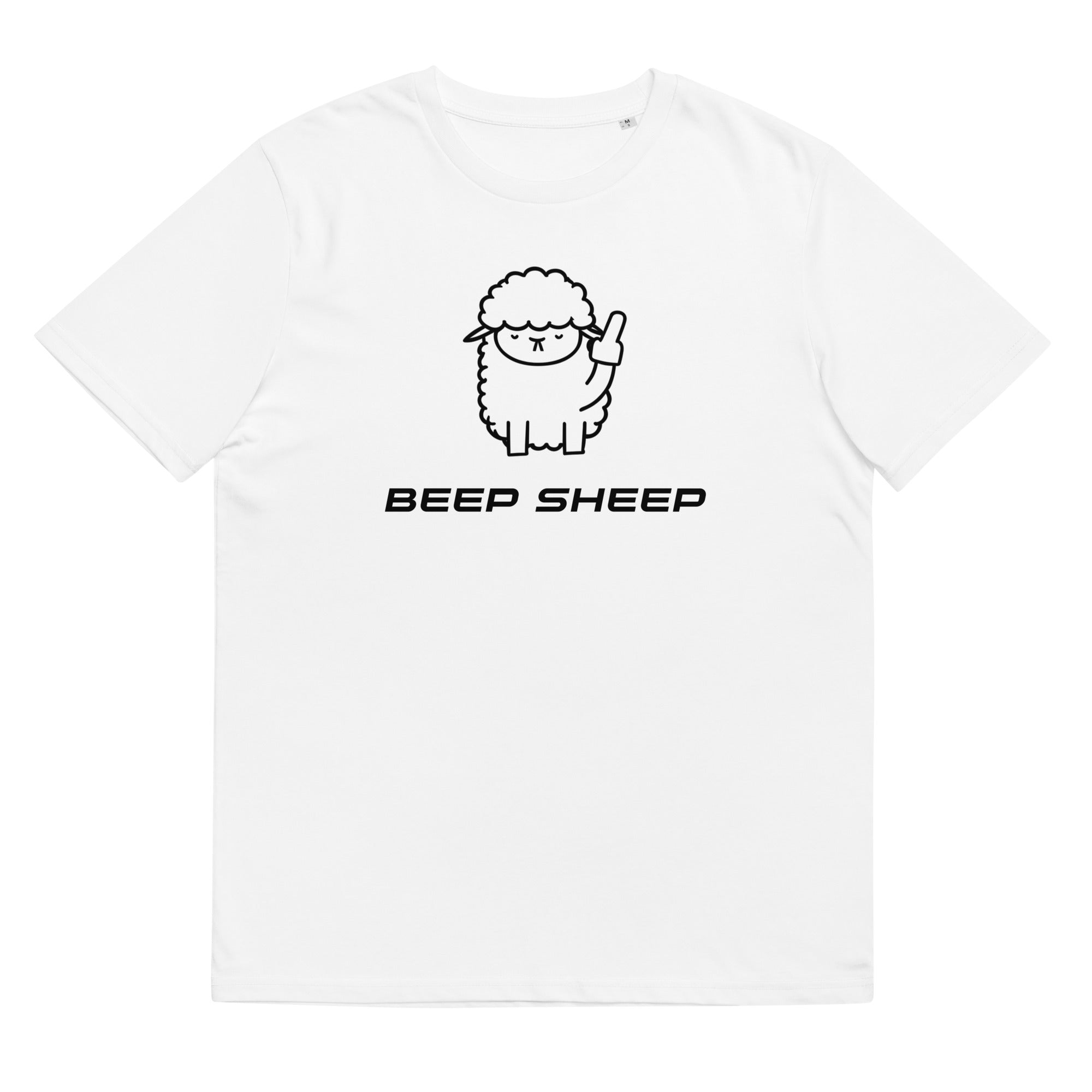 Bleep Sheep - Unisex organic cotton t-shirt