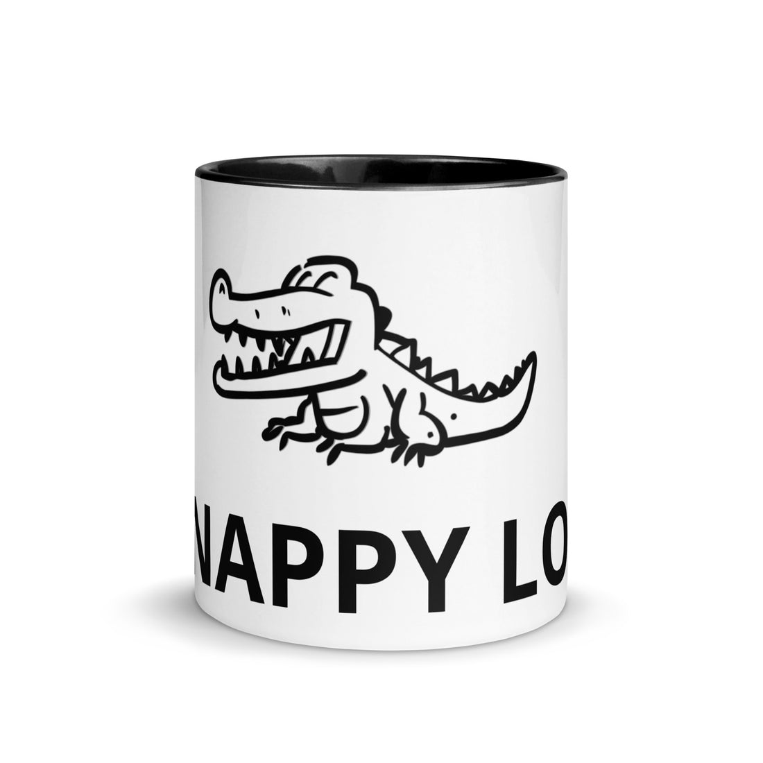 Snappy Log - Mug with Color Inside