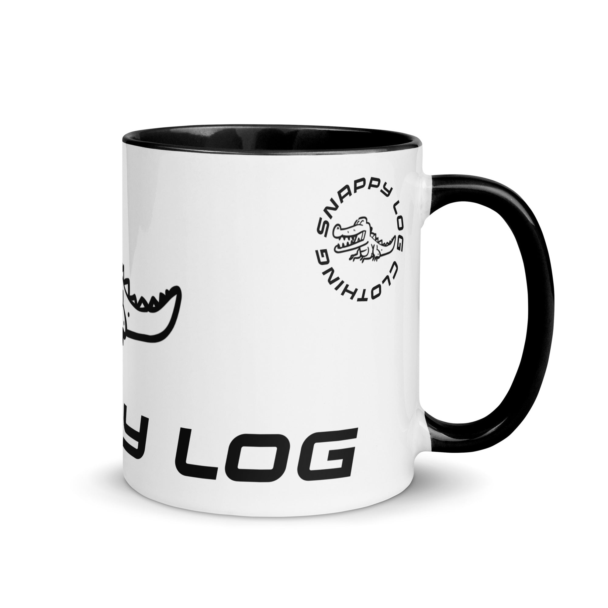 Snappy Log - Mug with Color Inside