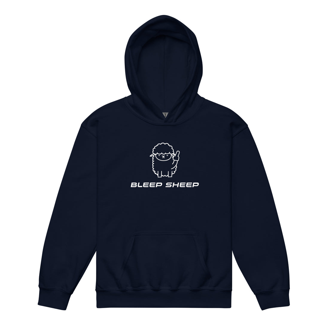 Bleep Sheep - Youth heavy blend hoodie